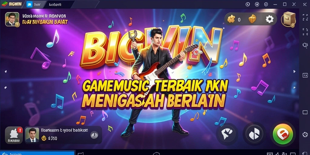 Gameplay menarik BIGWIN dengan berbagai instrumen musik.