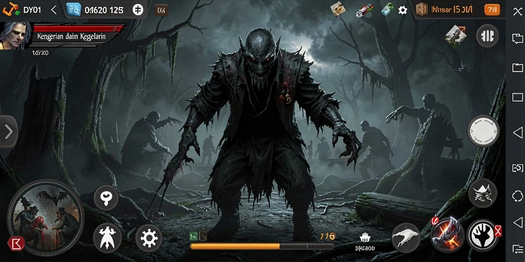 Gameplay menakutkan dan penuh ketegangan di DY01.