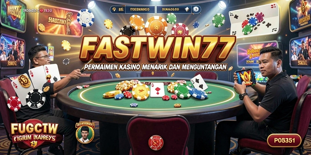 Screenshot FASTWIN77 menampilkan gameplay kasino yang mengasyikkan dan peluang menang.