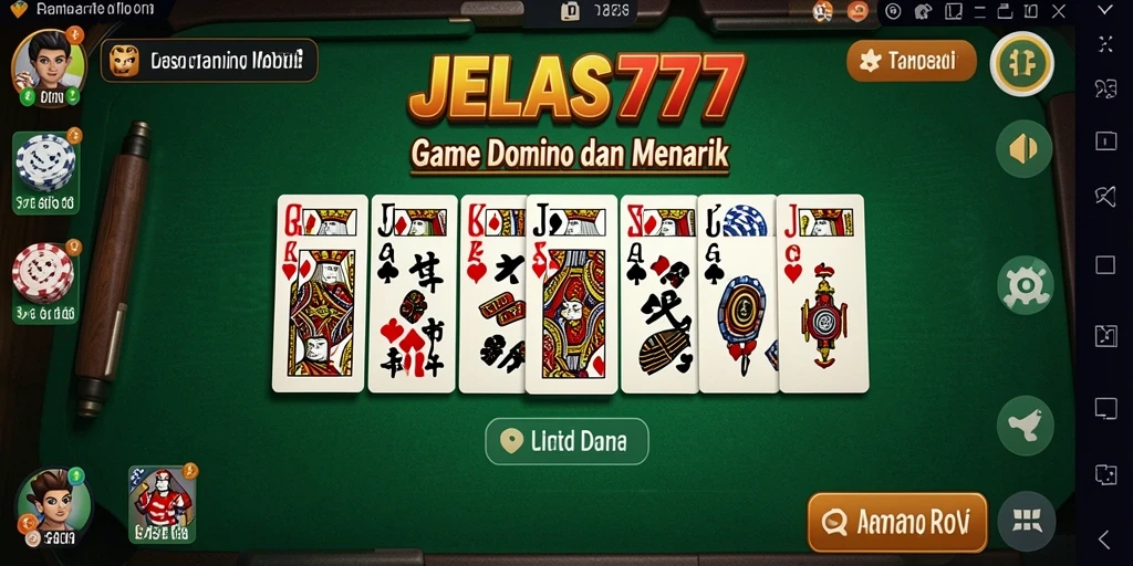 Tampilan gameplay JELAS777 yang menarik dan intuitif.