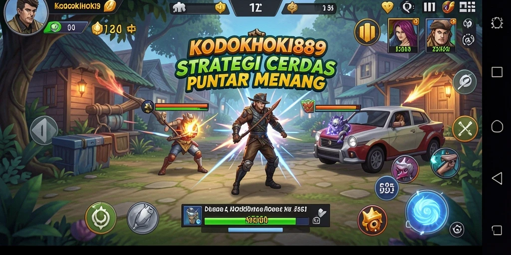 Tampilan gameplay menarik KODOKHOKI889 yang menggugah adrenalin.