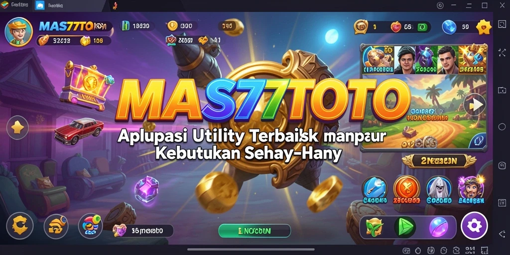 Tampilan antarmuka utama MAS77TOTO yang sederhana dan intuitif.