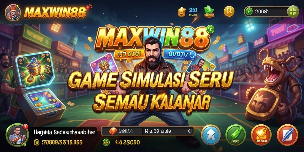 Tampilan gameplay MAXWIN88 yang menarik dan penuh strategi.