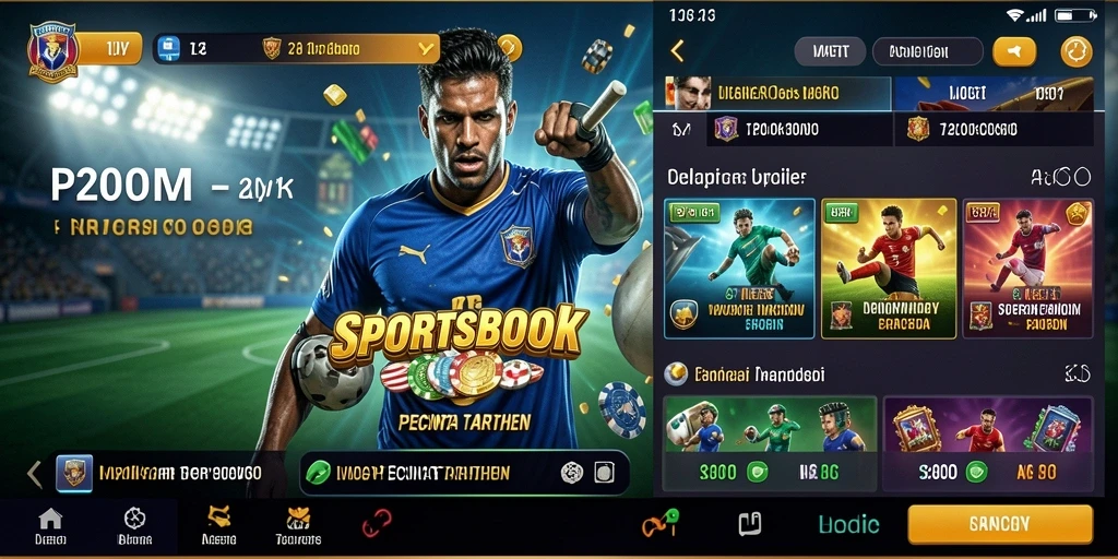 Tampilan gameplay P200M yang menarik saat taruhan berlangsung.