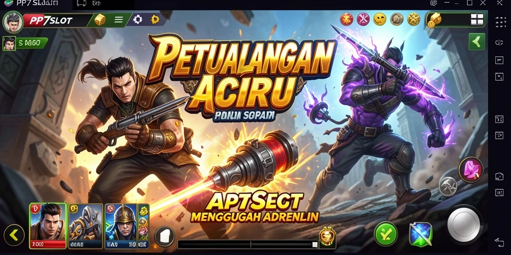 Tampilan gameplay seru PP7SLOT dengan aksi yang mendebarkan.