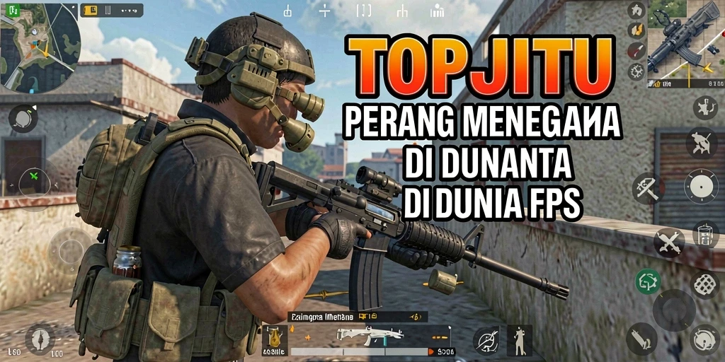 Gameplay menegangkan di TOPJITU dengan grafis memukau.